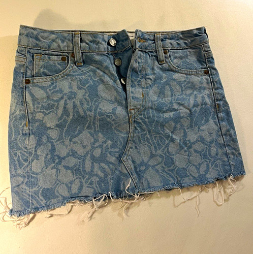 90er damen mini jeansrock - h&m,