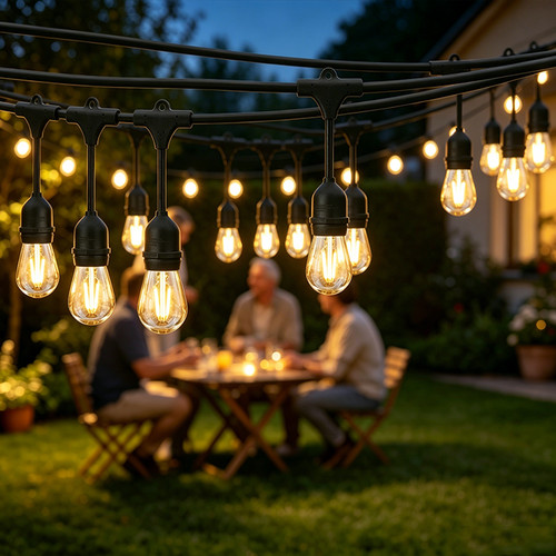90m led lichterkette außen - led,