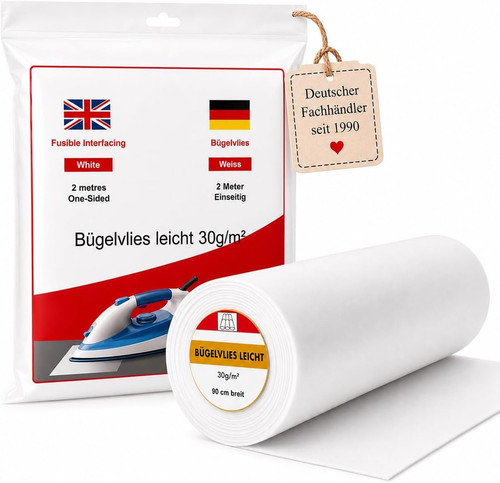 Nähmit aufbügelbare vlies - -,