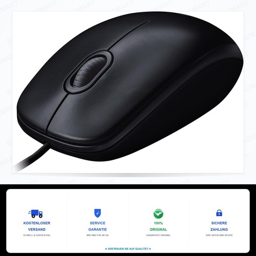 Logitech m90 maus mit kabel - logitech,
