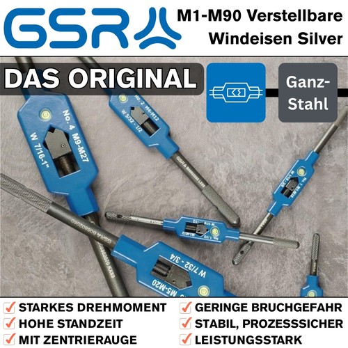 Gsr ganzstahl windeisen mit - gsr,