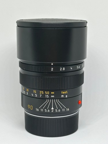 Leica summicron 90mm - 90mm, f/2